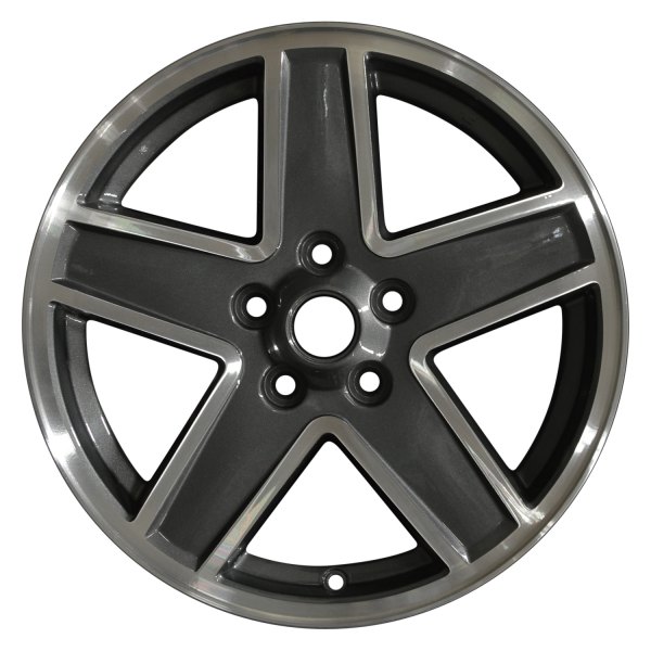 Perfection Wheel® - 17 x 6.5 5-Spoke Sparkle Charcoal Machined Alloy Factory Wheel (Refinished)