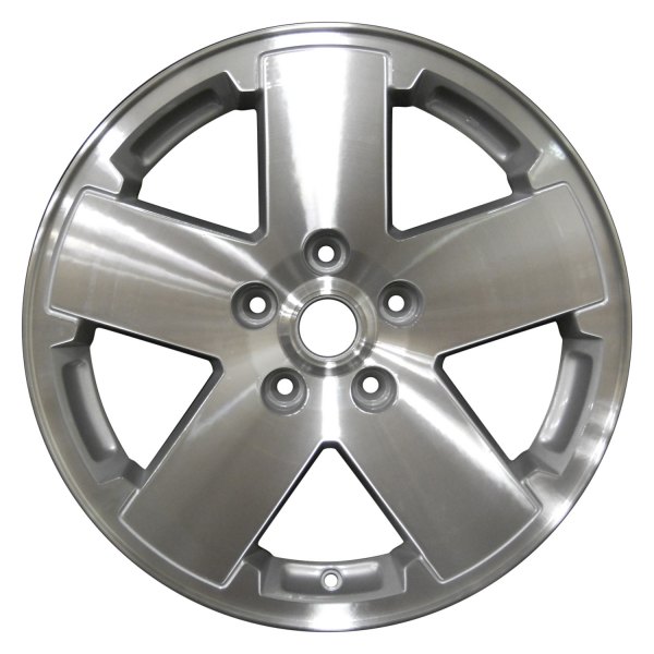 Perfection Wheel® - 18 x 7.5 5-Spoke Sparkle Silver Machined Alloy Factory Wheel (Refinished)