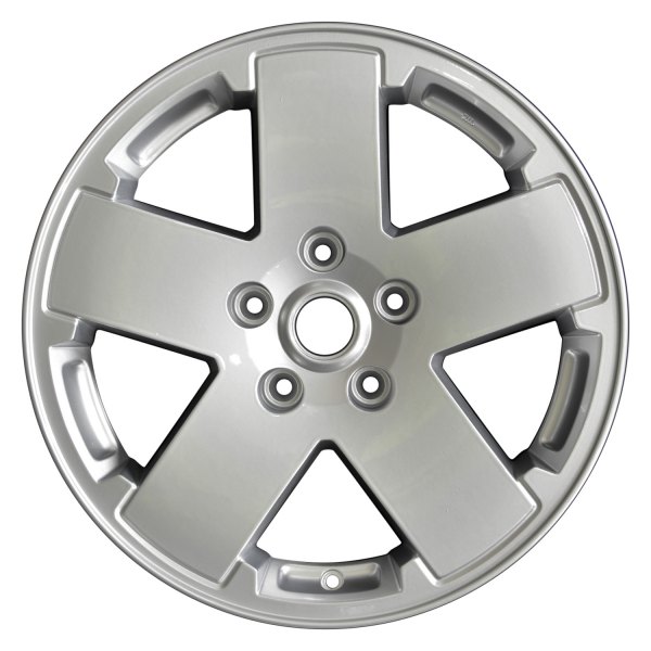 Perfection Wheel® - 18 x 7.5 5-Spoke Hyper Bright Silver Full Face Alloy Factory Wheel (Refinished)