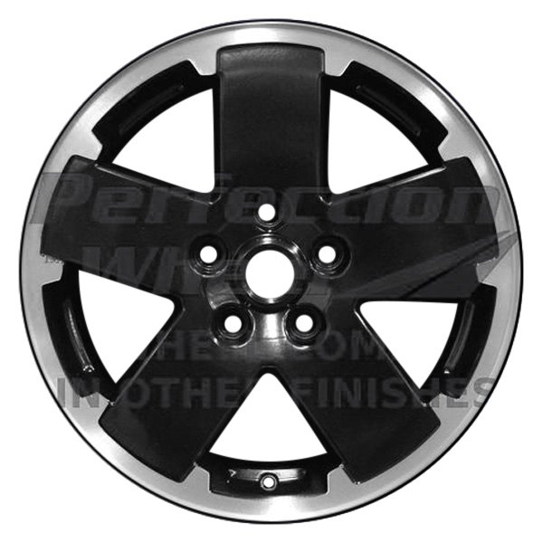 Perfection Wheel® - 18 x 7.5 5-Spoke Fine Metallic Silver Full Face Alloy Factory Wheel (Refinished)
