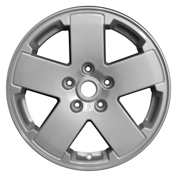 Perfection Wheel® - 18 x 7.5 5-Spoke Sparkle Silver Full Face Alloy Factory Wheel (Refinished)