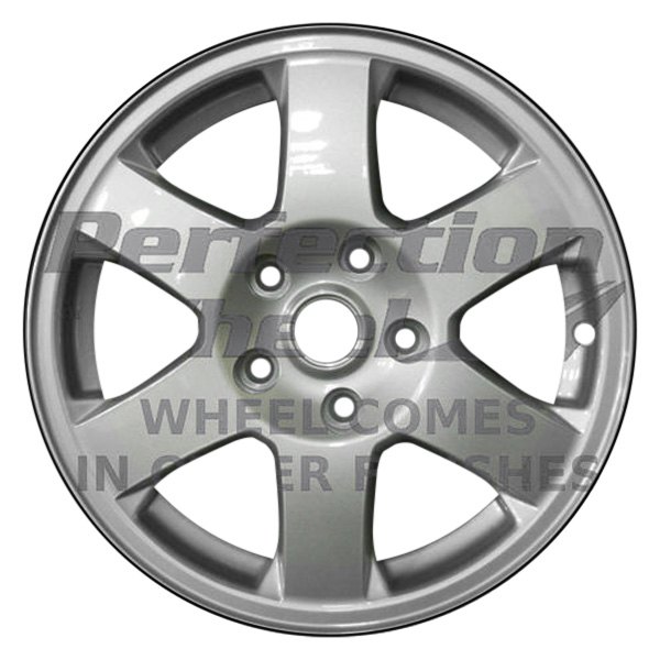 Perfection Wheel® - 17 x 7.5 6 I-Spoke Gloss Black Full Face Alloy Factory Wheel (Refinished)