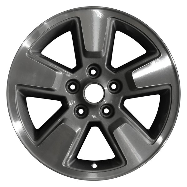 Perfection Wheel® - 16 x 7 5-Spoke Dark Metallic Charcoal Machined Alloy Factory Wheel (Refinished)