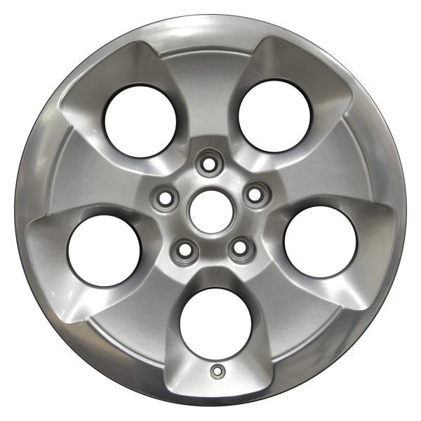 Perfection Wheel® - 18 x 7.5 5-Hole Sparkle Silver Polish with Sticker Alloy Factory Wheel (Refinished)