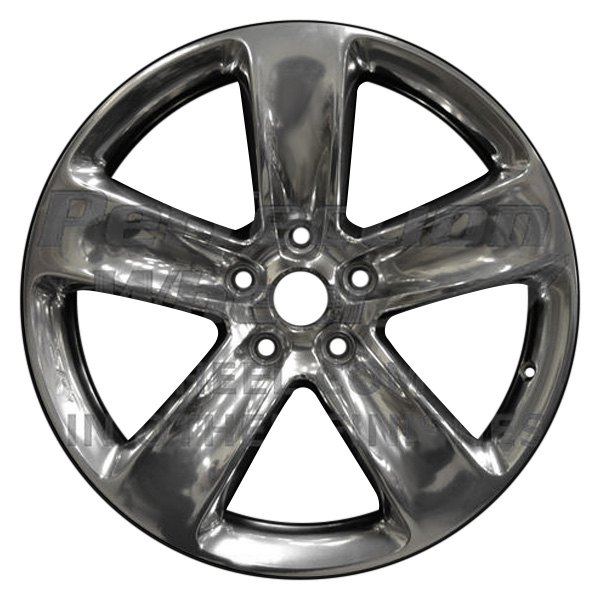 Perfection Wheel® - 20 x 10 5-Spoke Gloss Black Full Face PIB Alloy Factory Wheel (Refinished)