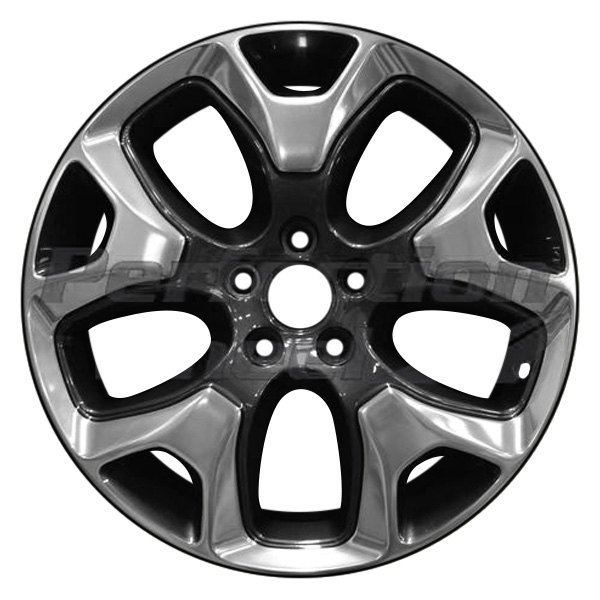 Perfection Wheel® - 18 x 7 5 Y-Spoke Medium Charcoal Polished Alloy Factory Wheel (Refinished)