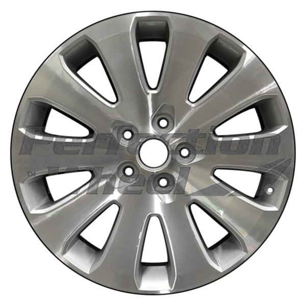 Perfection Wheel® - 19 x 8.5 10 I-Spoke Sparkle Silver Machined Alloy Factory Wheel (Refinished)