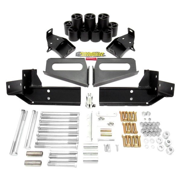 Performance Accessories® - Front and Rear Body Lift Kit