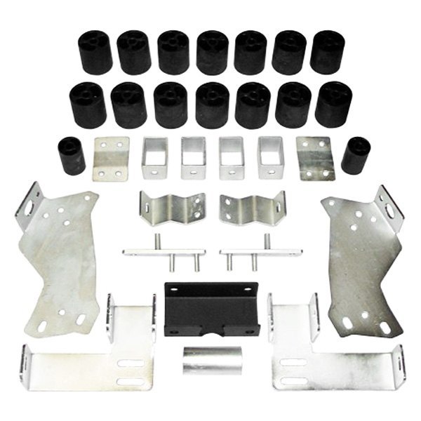 Performance Accessories® PA183 3" x 3" Front and Rear Body Lift Kit
