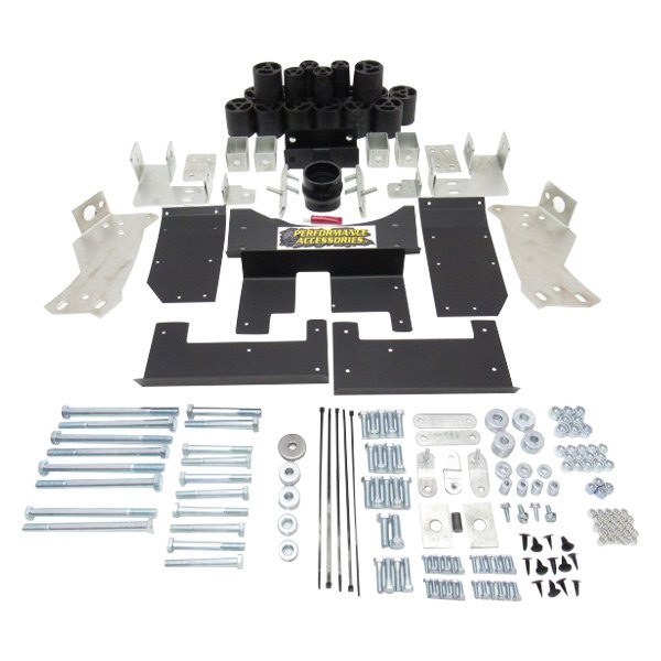 Performance Accessories® PA10203 3" x 3" Front and Rear Body Lift Kit