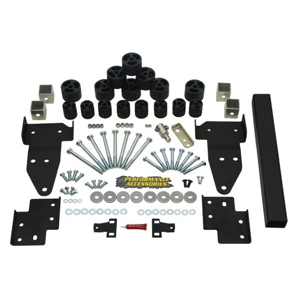 Performance Accessories® PA10322 2" x 2" Front and Rear Body Lift Kit
