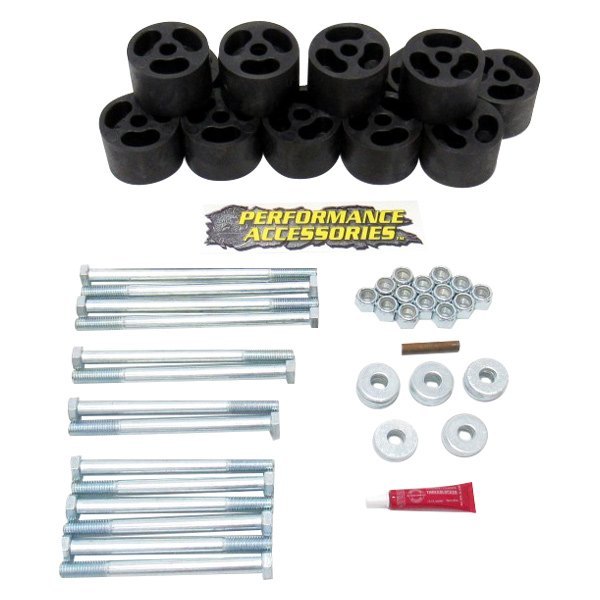 Performance Accessories® - Front and Rear Body Lift Kit