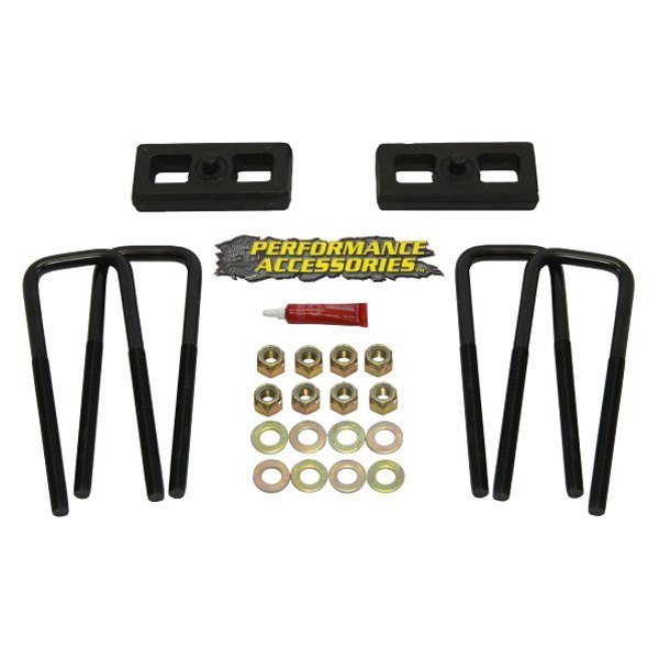 Performance Accessories® - Rear Lifted Blocks and U-Bolts
