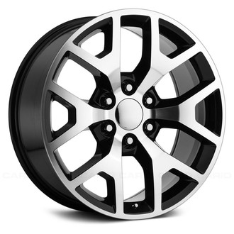 PERFORMANCE REPLICAS® - 169 Gloss Black with Machined Spokes
