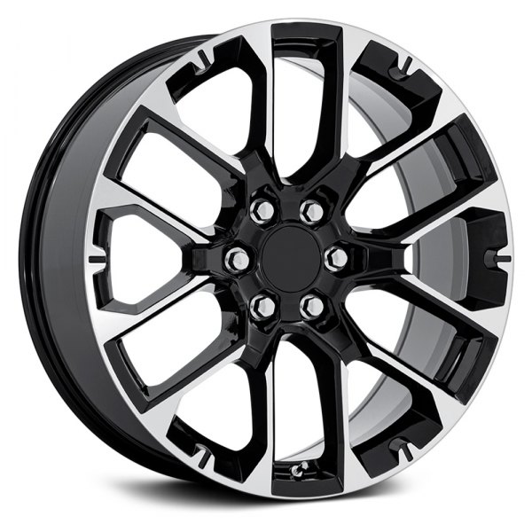PERFORMANCE REPLICAS® - 224 Gloss Black with Machined Face