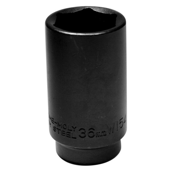 Performance Tool® - 6-Point 36 mm CHR-Moly Axle Nut Socket
