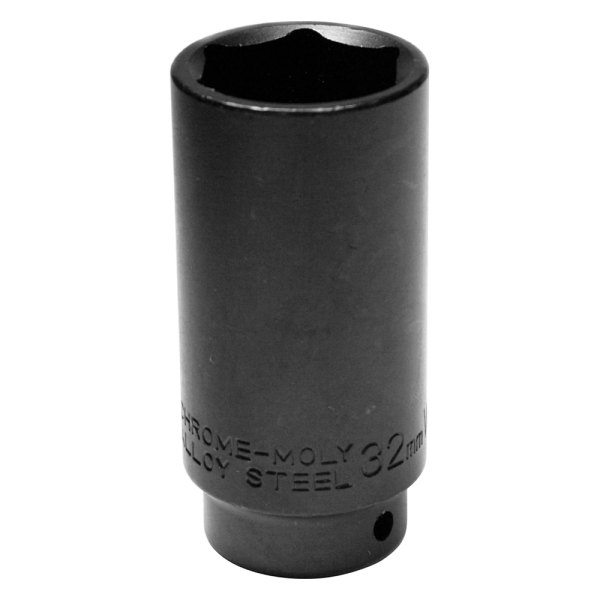 Performance Tool® - 6-Point 32 mm CHR-Moly Axle Nut Socket