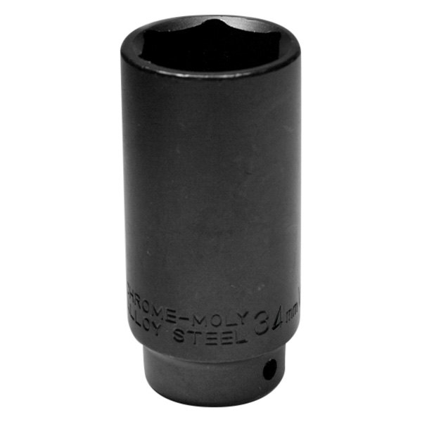 Performance Tool® - 6-Point 34 mm CHR-Moly Axle Nut Socket