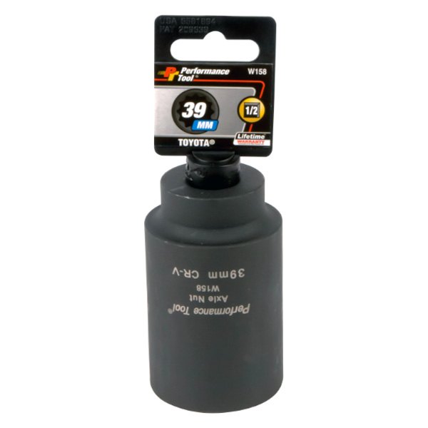 Performance Tool® - 12-Point 39 mm Axle Nut Socket