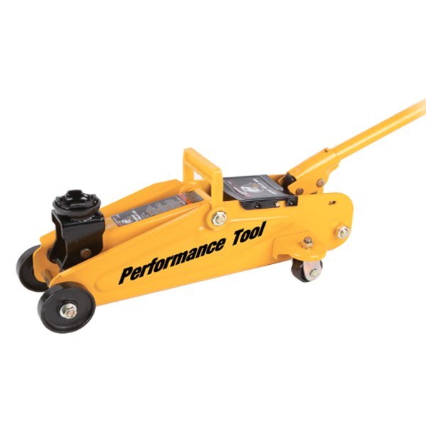 Performance Tool® - 2 t 5-1/8" to 13" Hydraulic Floor Jack with 2 Pieces 2 t Jack Stands