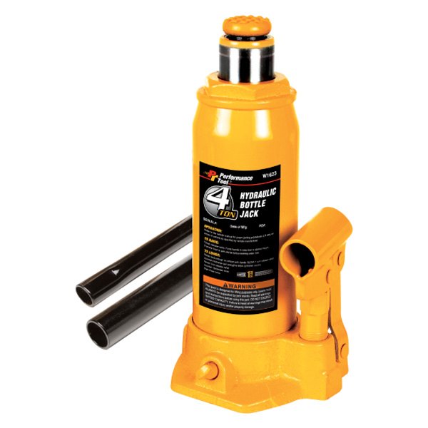 Performance Tool® - 4 t 7-5/8" to 14-5/8" Hydraulic Bottle Jack