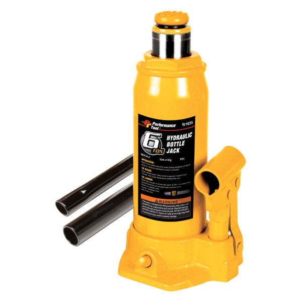 Performance Tool® - 6 t 8-1/2" to 16-1/4" Hydraulic Bottle Jack