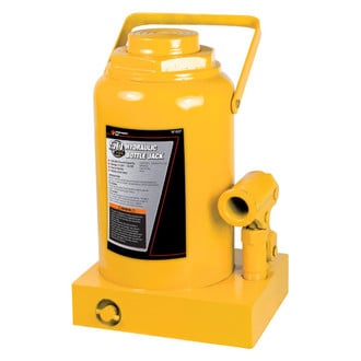 Performance Tool® - 50 t 11-3/4" to 18-7/8" Heavy-Duty Hydraulic Bottle Jack