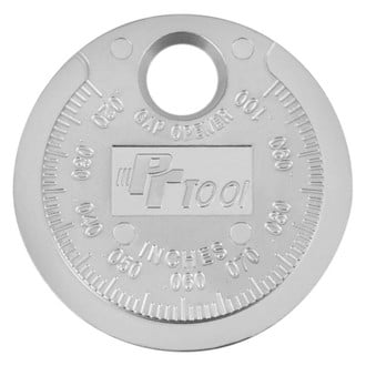 Performance Tool® - 0.020" to 0.100" and 0.5 to 2.5 mm Ramp-Type Spark Plug Gapper