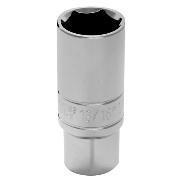 Performance Tool® - 1/2" Drive 13/16" Standard 6-Point Spark Plug Socket