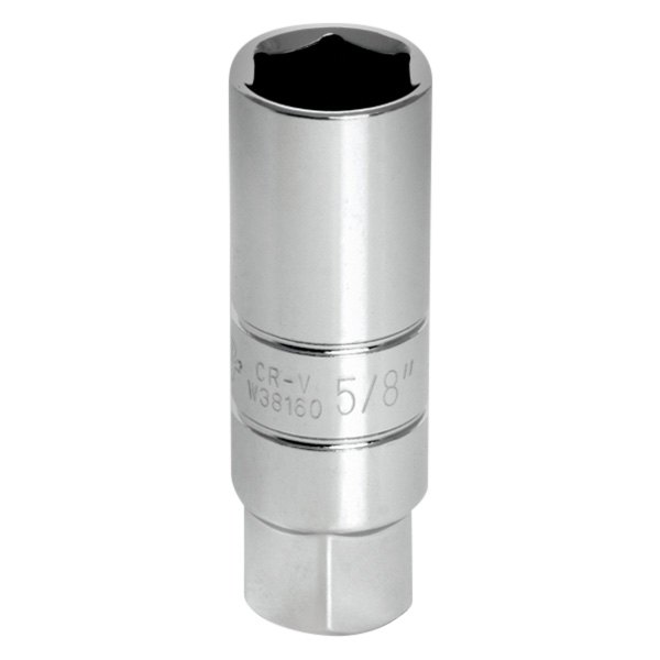 Performance Tool® - 3/8" Drive 5/8" Standard SAE 6-Point Spark Plug Socket with Logo