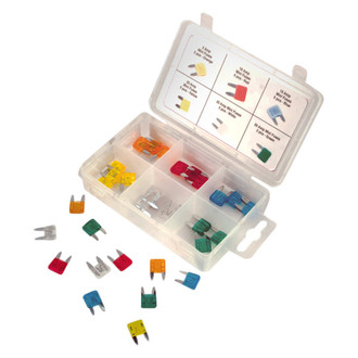 Performance Tool® - 30 Pieces Mini Fuse Kit