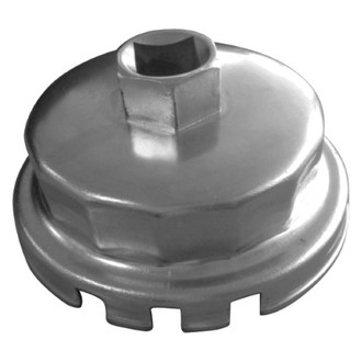 Performance Tool® - 14 Flutes 64 mm Heavy Duty Steel Bulk Cap Style Oil Filter Wrench