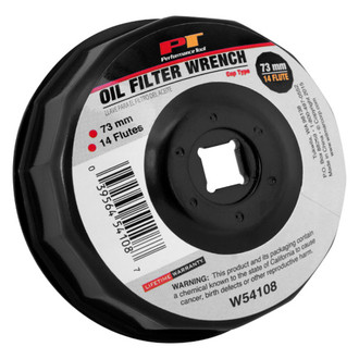 Performance Tool® - 14 Flutes 73 mm Bulk Cap Style Oil Filter Wrench