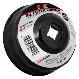 Performance Tool® - 14 Flutes 65/67 mm Bulk Cap Style Oil Filter Wrench