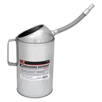Performance Tool® - 1 gal Galvanized Steel Measuring Dispenser