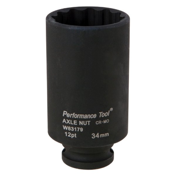 Performance Tool® - 12-Point 34 mm Axle Nut Socket
