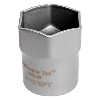 Performance Tool® - 6-Point 2-1/2" Locknut Hex Socket