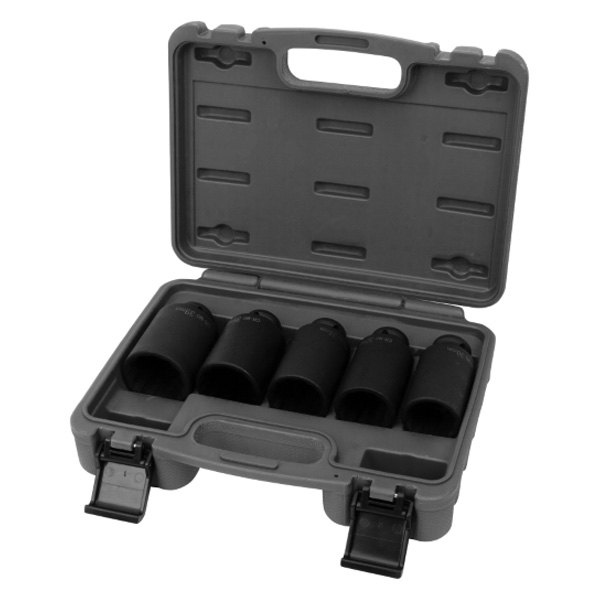 Performance Tool® - 5-piece 12-Point Axle Nut Socket Set