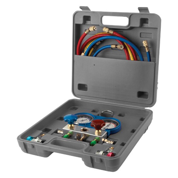 Performance Tool® - A/C Manifold Test Kit with 50" Hoses