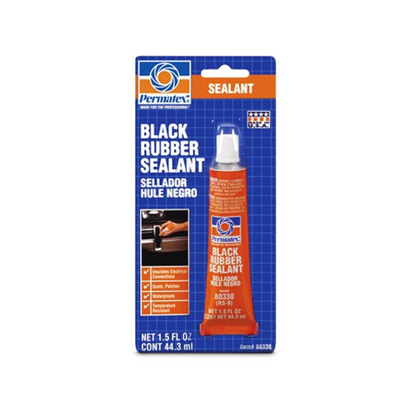 Permatex® - Black Rubber Sealant