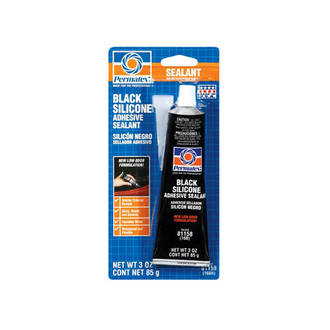 Permatex® - Black Silicone Adhesive Sealant