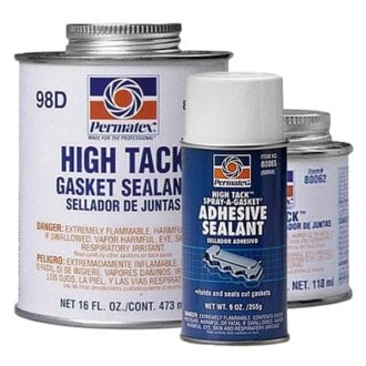 Permatex® - High Tack™ Gasket Sealant and High Tack™ Spray-A-Gasket™ Sealant