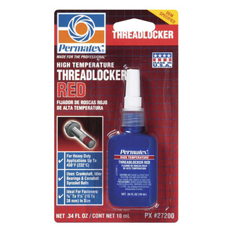 Permatex® - 6Ml Threadlocker Red Hi Temp