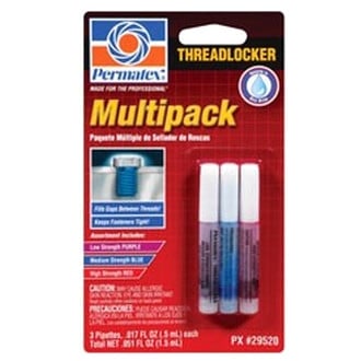 Permatex® - 3 Per Package Multipack Threadlocker Assortment