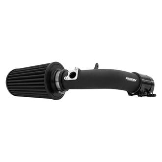 PERRIN Performance® - Textured Black Cold Air Intake System with Black Filter