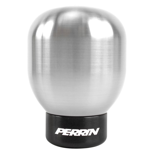 PERRIN Performance® - Barrel Heavyweight Brushed Stainless Steel Shift Knob with Rattle Fix