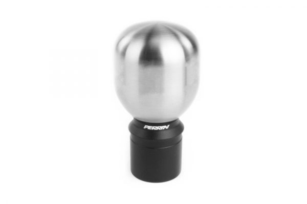 PERRIN Performance® - Barrel Heavyweight Brushed Stainless Steel Shift Knob