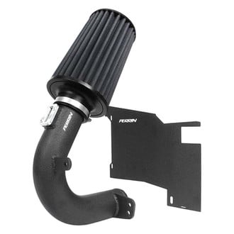 PERRIN Performance® - Textured Black Cold Air Intake System with Black Filter