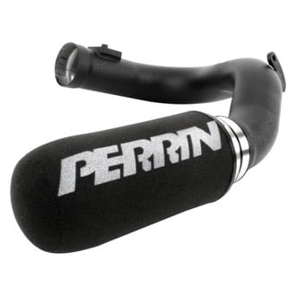 PERRIN Performance® - Textured Black Cold Air Intake System with Black Filter