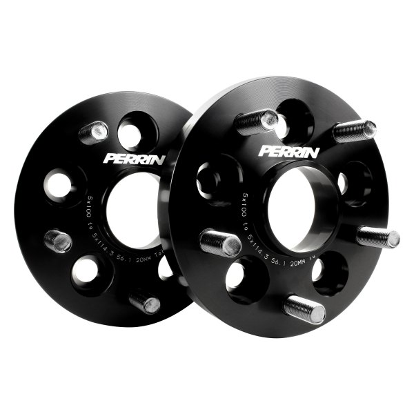 PERRIN Performance® - Black 6061-Aluminum Wheel Adapter